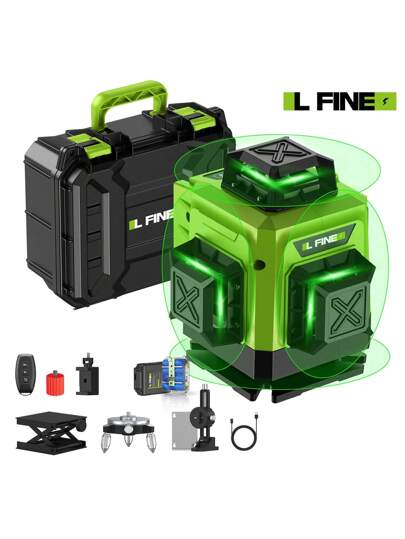 NIVEL LASER VERDE 16 LINEAS L FINE 360