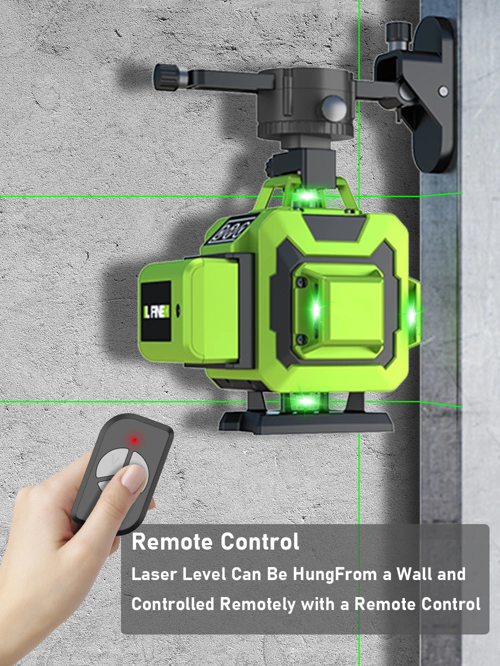 NIVEL LASER VERDE 16 LINEAS L FINE 360